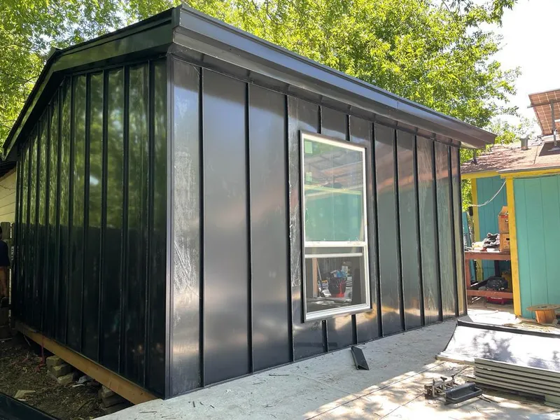 Black standing seam metal wall panels for Roof Inspection in Cliffside Park